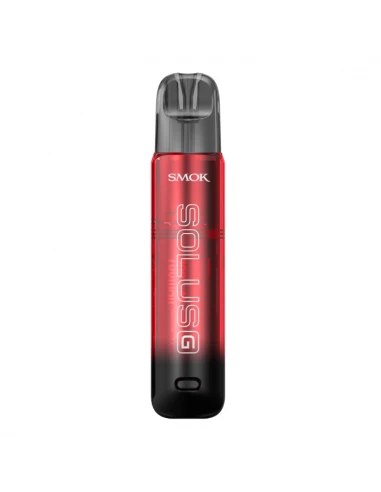 Smok Solus G Pod Transparent Red