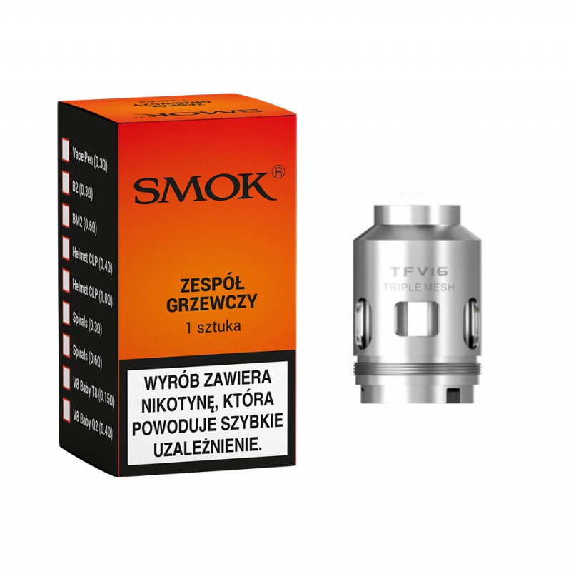 Smok Grzałka TFV16 Triple Mesh 0.15...