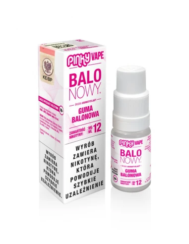 Pinky Vape Liquid Balonowy 12 mg 10 ml