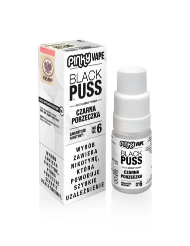 Pinky Vape Liquid Black Puss 6 mg 10 ml