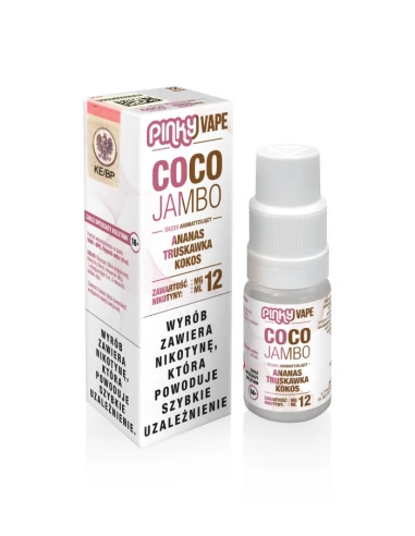 Pinky Vape Liquid Coco Jambo 12 mg 10 ml