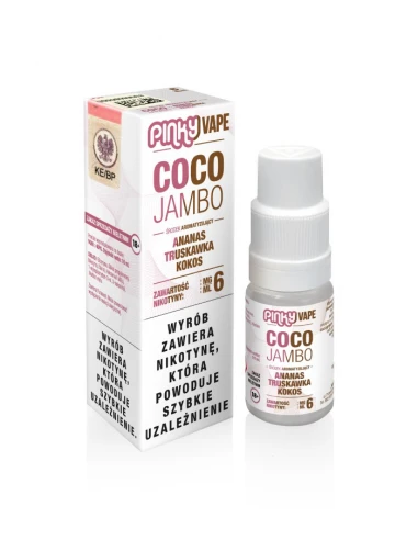 Pinky Vape Liquid Coco Jambo 6 mg 10 ml