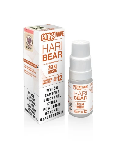 Pinky Vape Liquid Hari Bear 12 mg 10 ml