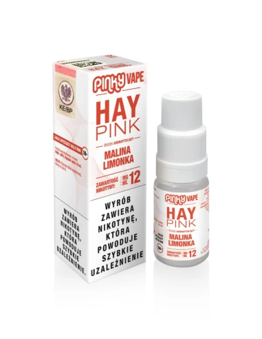 Pinky Vape Liquid Hay Pink 12 mg 10 ml