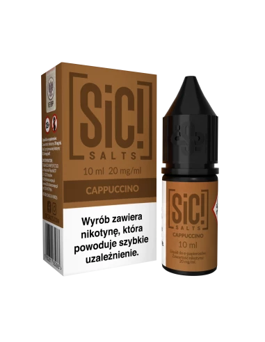 Sic! Salt Simplex Cappuccino 20 mg 10 ml