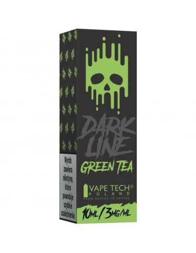 Dark Line Liquid Green Tea 3 mg 10 ml