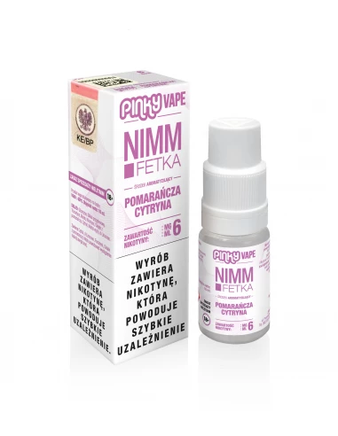 Pinky Vape Liquid Nimmfetka 6 mg 10 ml