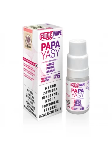 Pinky Vape Liquid Papayasy 6 mg 10 ml