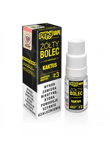 Pinky Vape Liquid Żółty Bolec 3 mg 10 ml