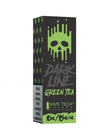 Dark Line Liquid Green Tea 18 mg 10 ml