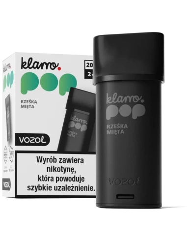 Klarro Pop Cartridge Rześka Mięta 20...