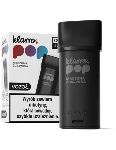 Klarro Pop Cartridge Mrożona Żurawina...