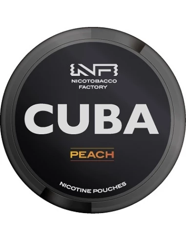 Cuba Black Woreczki Nikotynowe Peach...