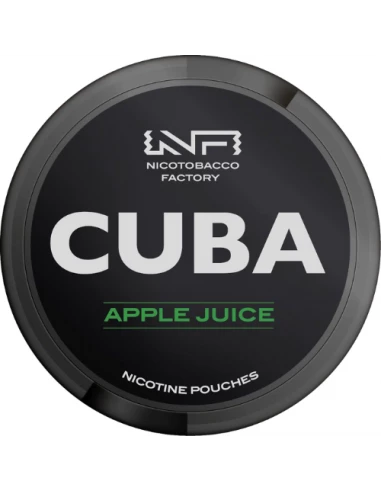 Cuba Black Woreczki Nikotynowe Apple...