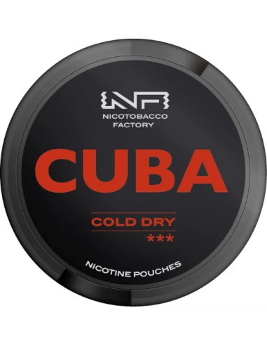 Cuba Black Woreczki Nikotynowe Cold...