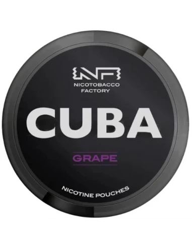 Cuba Black Woreczki Nikotynowe Grape...