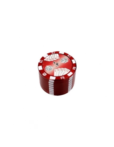 Młynek do Tytoniu Poker Red