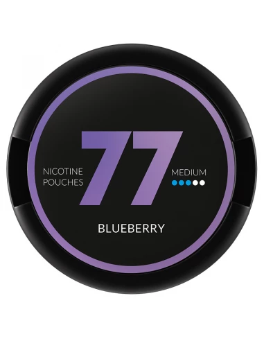 77 Woreczki Nikotynowe Blueberry Light