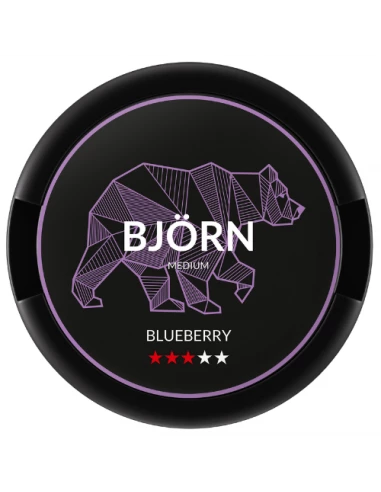 Bjorn Woreczki Nikotynowe Blueberry...