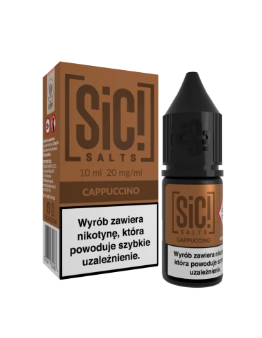 Sic! Salt Simplex Cappuccino 20 mg 10 ml