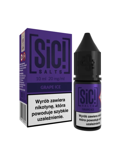 Sic! Salt Simplex Grape Ice 20 mg 10 ml