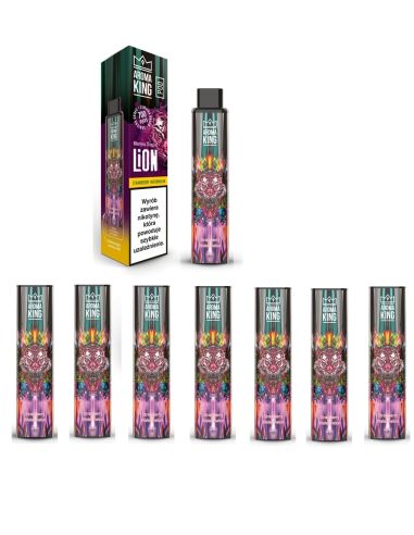 Aroma King LION Zestaw 7 Cartridge 20...