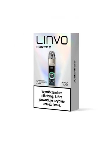 Linvo Vbar Force X Pod Pearly Silver