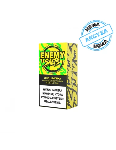 Enemy Salts - Liczi Limonka 18 mg 10 ml